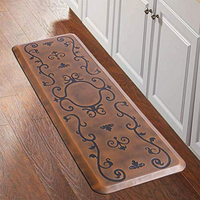 Artistic Beautiful Anti Fatigue Kitchen Floor Mat Unique Floor