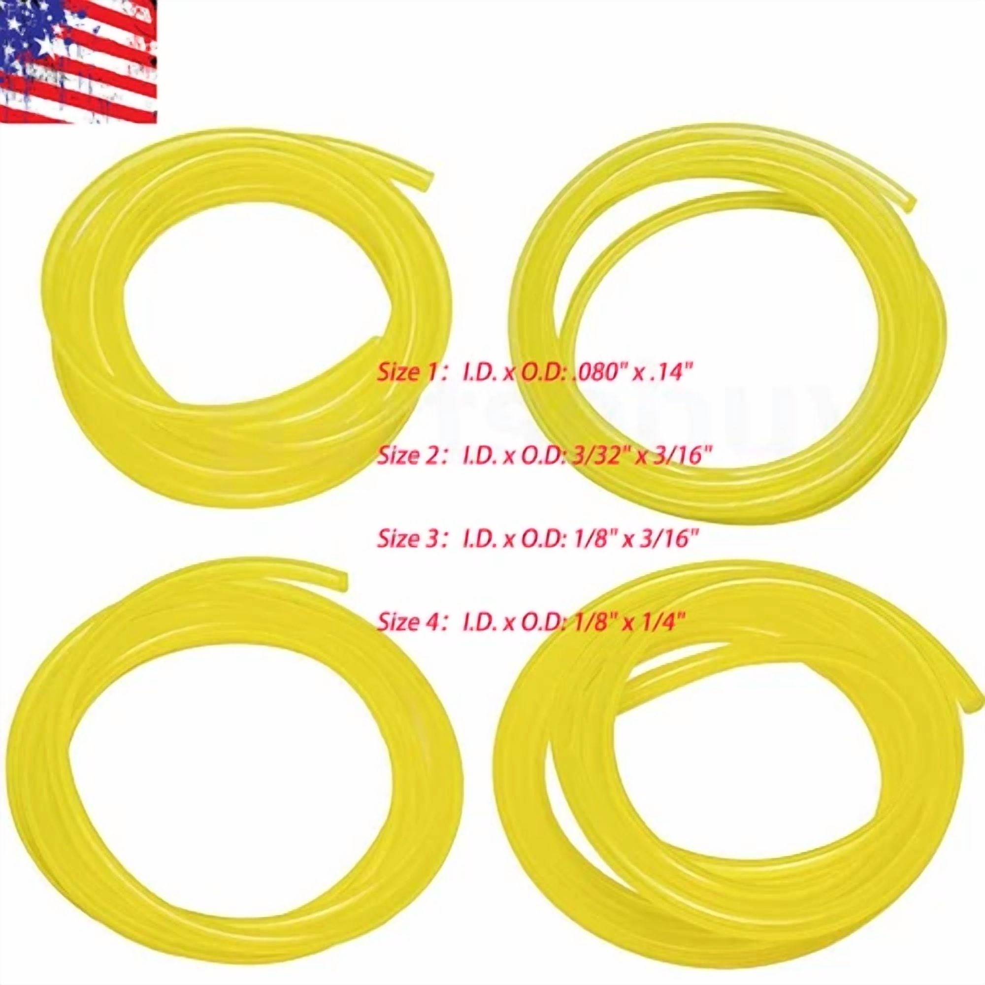 Us 4 Sizes Fuel Gas Line Hose Pipe Kit For Poulan Ppb300E Ppb32Sst Ppb350