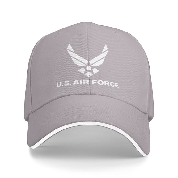 Us Air Force Logo Unisex Sandwich Cap Classic Baseball Capunisex Adjustable Casquette Dad Hat