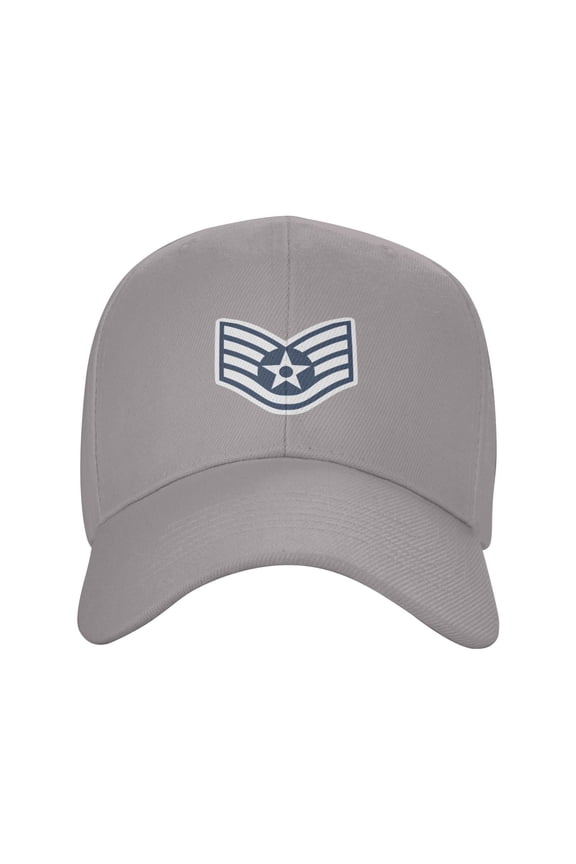 Us Air Force Rank Insignia Sandwich Cap Unisex Adjustable Adult Baseball Caps Casquette Hats Flat Cap