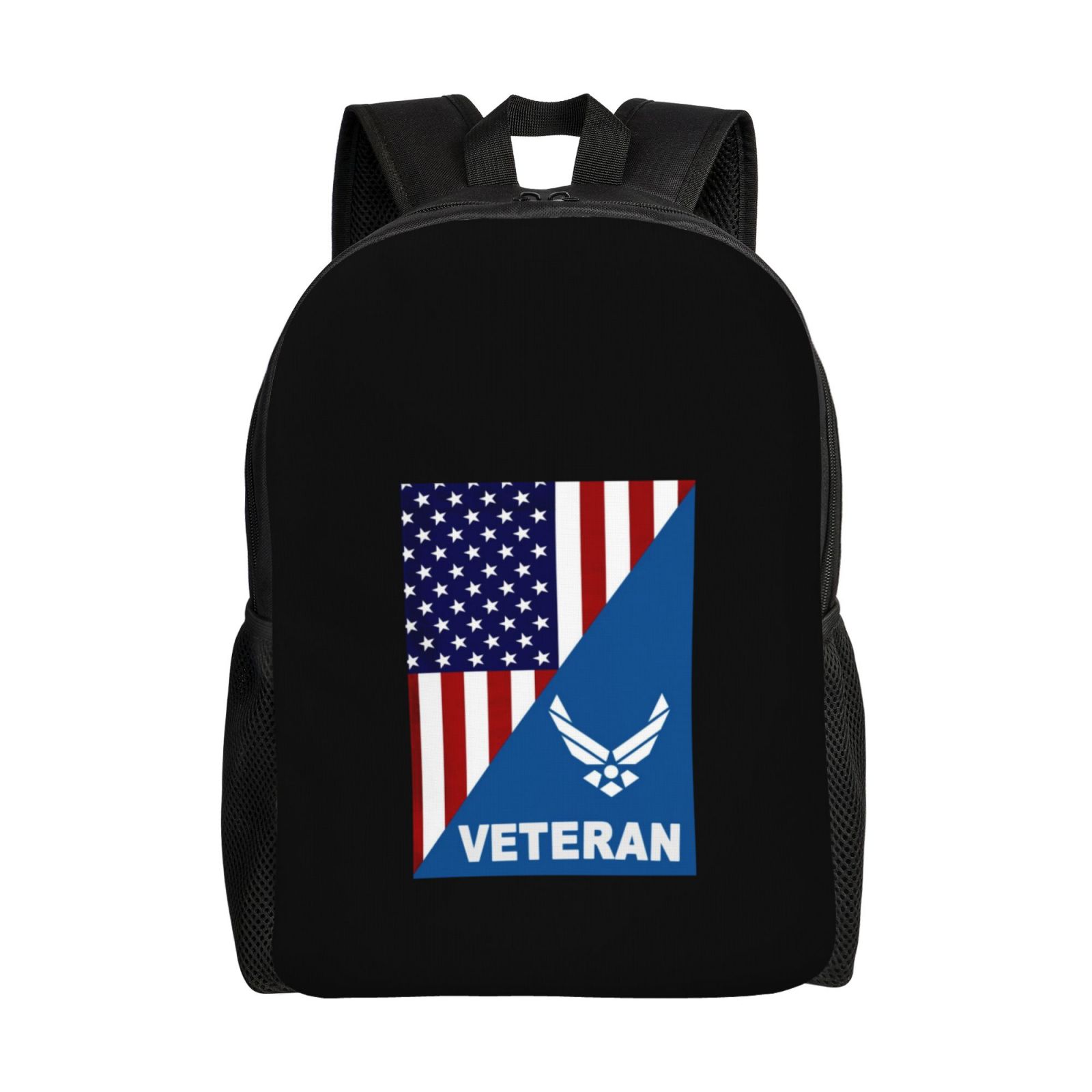 Us Air Force Veteran (2) Travel Backpack for Men Women 15.6 Inch