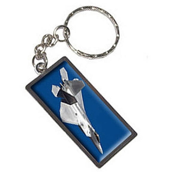 Us Airforce F-22 Raptor Jet Fighter Keychain Key Chain Ring