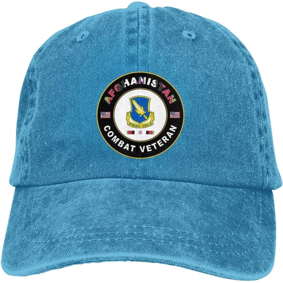 Us Army 504th Infantry Regiment Afghanistan Combat Veteran Dad Hat Baseball Unisex Baseball Adjustable Washed Cap
