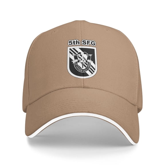 Us Army 5th Special Forces Group Unisex Adult Baseball Caps Adjustable Sandwich Cap Casquette Hats Dad Hat Cap