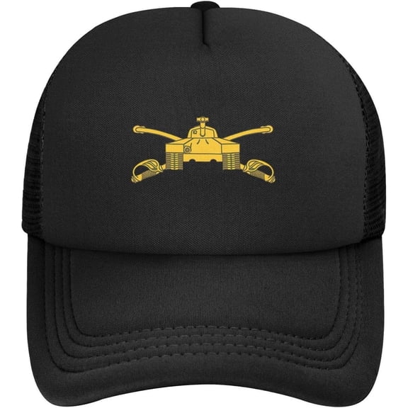 Us Army Armor Branch Insignia Baseball Cap Funny Caps for Men Sport Hats Breathable Hat