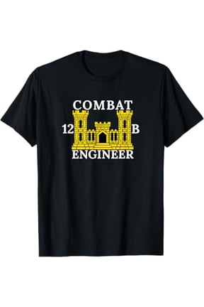 Us Army Combat Engineer 12B T-Shirt