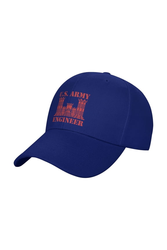Us Army Combat Engineer Sandwich Cap Unisex Adjustable Adult Baseball Caps Casquette Hats Flat Cap
