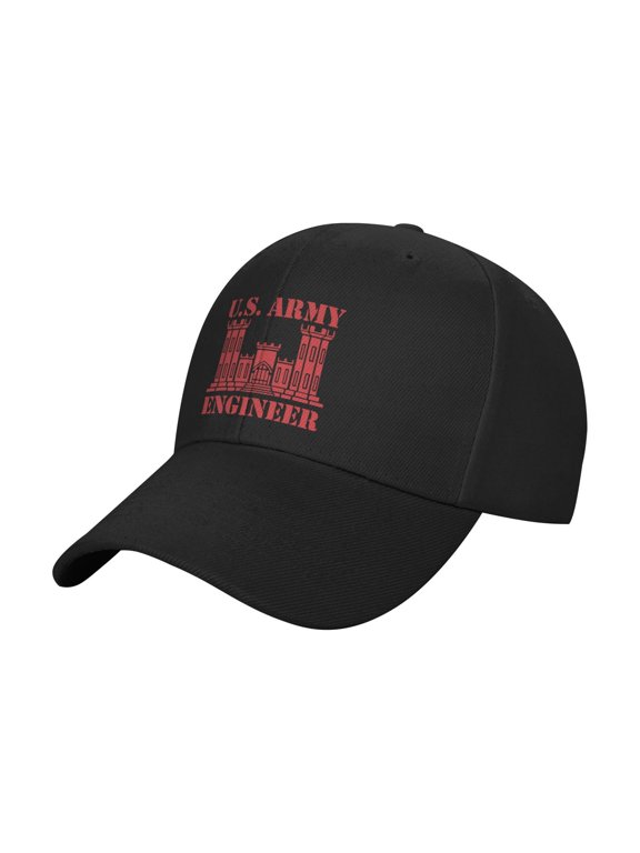 Us Army Combat Engineer Sandwich Cap Unisex Adjustable Adult Baseball Caps Casquette Hats Flat Cap