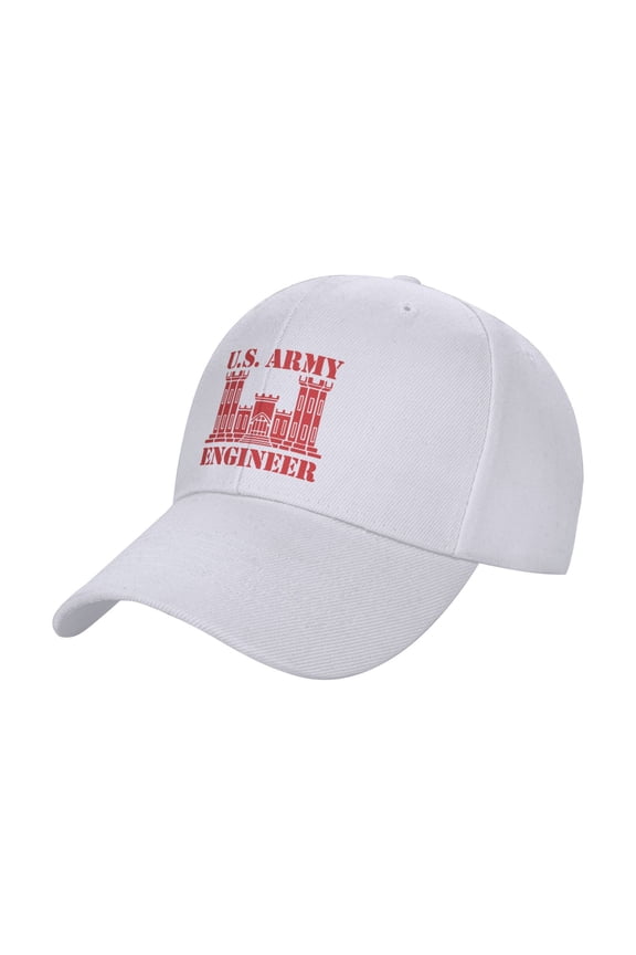Us Army Combat Engineer Sandwich Cap Unisex Adjustable Adult Baseball Caps Casquette Hats Flat Cap
