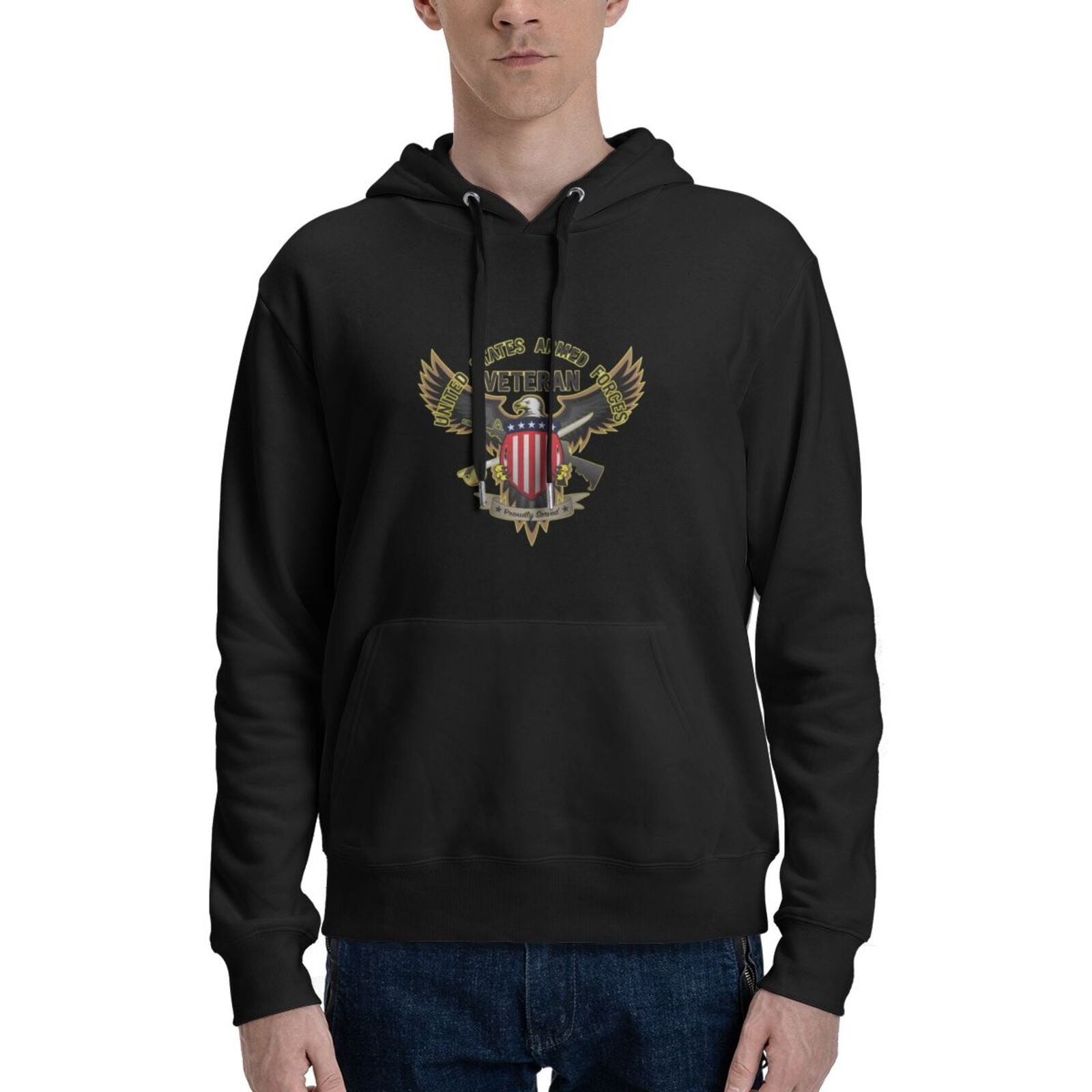 Us Army Combat Engineer Veteran Unisex Graphic Hoodie Sweatshirt Women Men Walmart