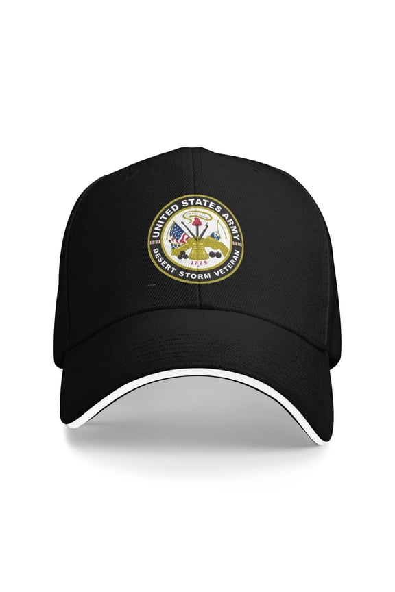 Us Army Desert Storm Veteran Unisex Baseball Caps Sandwich Caps Dad Hat Casual Hat