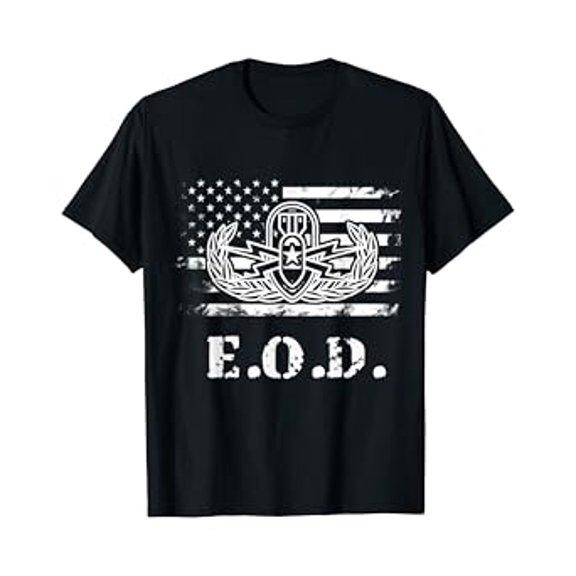 Us Army Eod Logo T-Shirt Design Preview Only