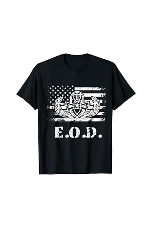 Us Army Eod Logo T-Shirt Design Preview Only