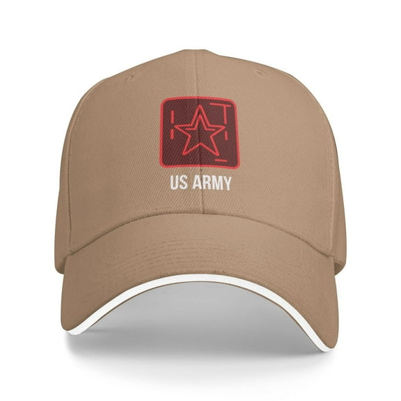 Us Army Men Women Sandwich Cap Classic Baseball Capunisex Adjustable Casquette Dad Hat