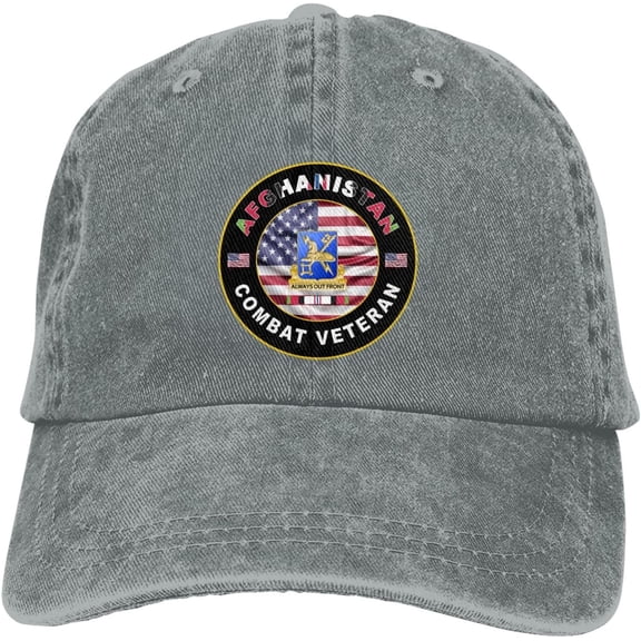 Us Army Military Intelligence Corps Afghanistan Combat Veteran Dad Hat Baseball Unisex Baseball Adjustable Washed Cap
