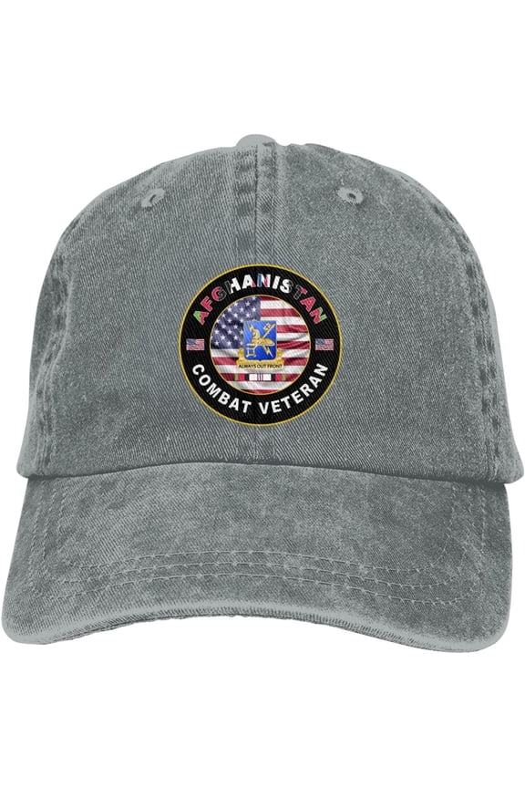 Us Army Military Intelligence Corps Afghanistan Combat Veteran Dad Hat Baseball Unisex Baseball Adjustable Washed Cap