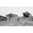 thumbnail image 1 of Us Army Officers Observe A Tank Demonstration History (24 x 18), 1 of 2