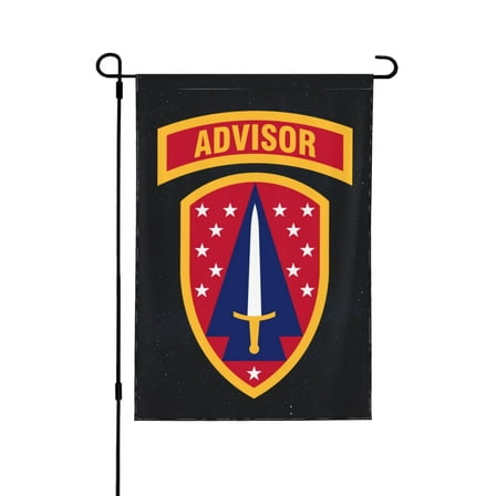 Us Army Security Force Assistance Brigade Ssi Garden Flag 12.5 X 18 Inch Double Sided, Decorative Flag Balcony Courtyard Indoor Welcome Garden Flag