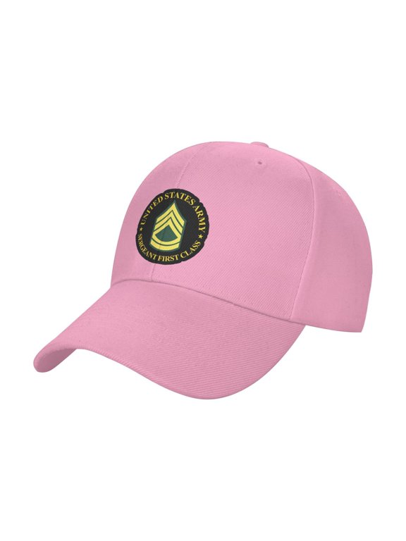 Us Army - Sergeant First Class Sandwich Cap Unisex Adjustable Adult Baseball Caps Casquette Hats Flat Cap