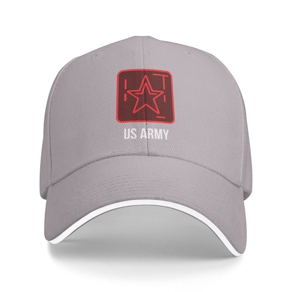 Us Army Unisex Sandwich Cap Classic Baseball Capunisex Adjustable Casquette Dad Hat