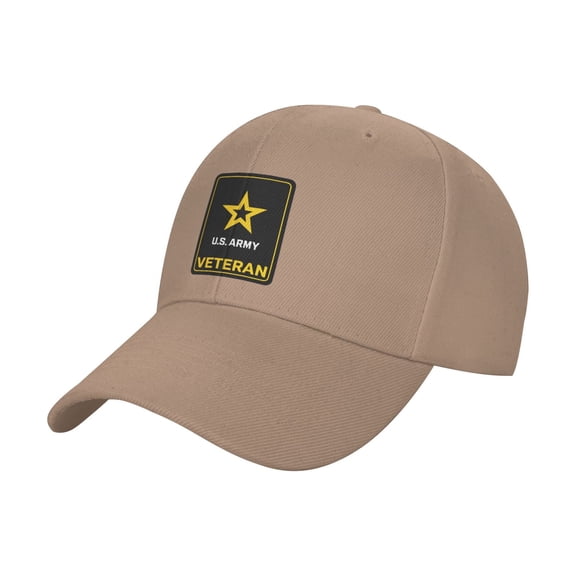 Us Army Veteran Logo Sandwich Cap Unisex Adjustable Adult Baseball Caps Casquette Hats Flat Cap