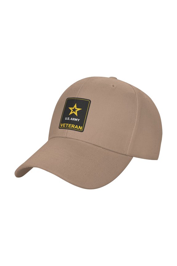 Us Army Veteran Logo Sandwich Cap Unisex Adjustable Adult Baseball Caps Casquette Hats Flat Cap