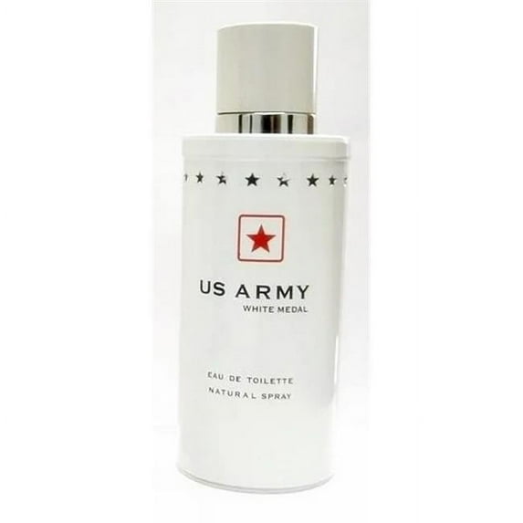 Us Army White Medal 3.4 OZ Eau De Toilette For Men
