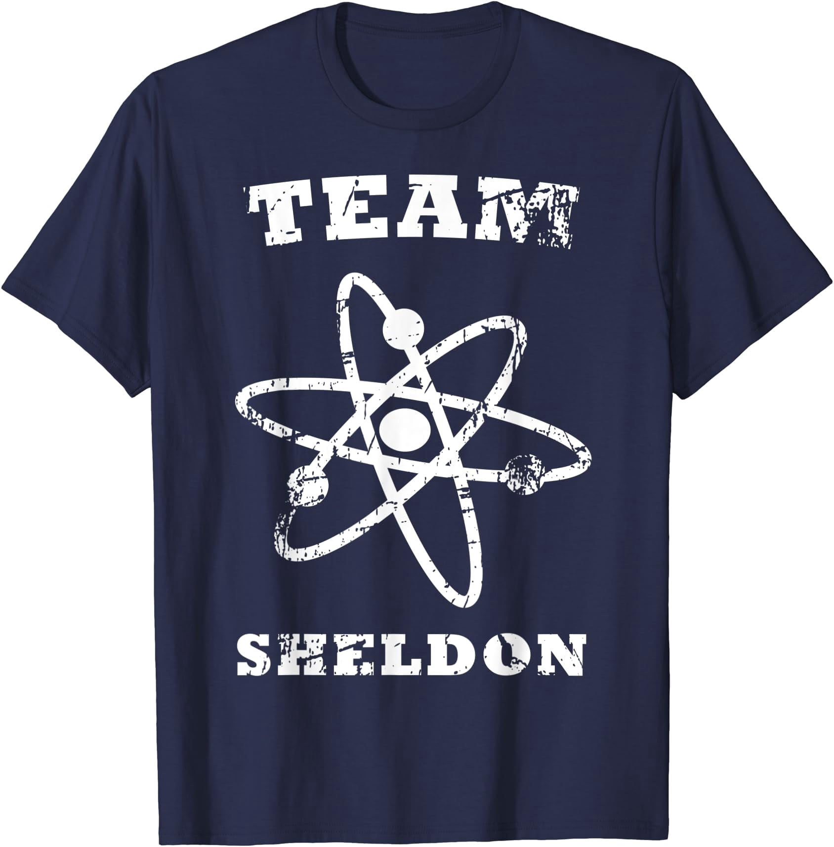 Sheldon Bakery Us Big Bang Theory Logo Team Sheldon Atom 01 H T-Shirt - Walmart.com