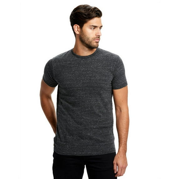 US Blanks Men's Short Sleeve Tri-Blend Crew T-shirt