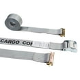 thumbnail image 1 of 2" x 16' Gray E-Track Tie Down Straps - Cam Buckle C316SEF, 1 of 5