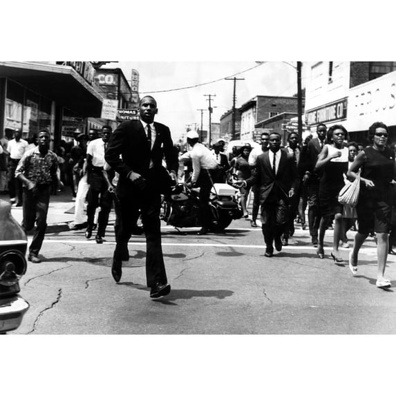 Us Civil Rights. Civil Rights Demonstrators In Jackson History (24 x 18)