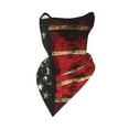 thumbnail image 1 of Us Flag Neck Gaiter Balaclava Face Scarf Mask Quick-Dry Half Masks For Women Men Sun Protection Breathable Dustproof, 1 of 7