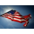 thumbnail image 1 of Us Flag Photographed Against Backlighting From The Sun. Ca. 2010. History (24 x 18), 1 of 2