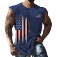 thumbnail image 1 of Us Flag Tank Top Mens 4Th Of July Shirt Patriotic Usa Sleeveless Graphic Muscle Shirts Workout Gym Funny Tanks Clothes, 1 of 4