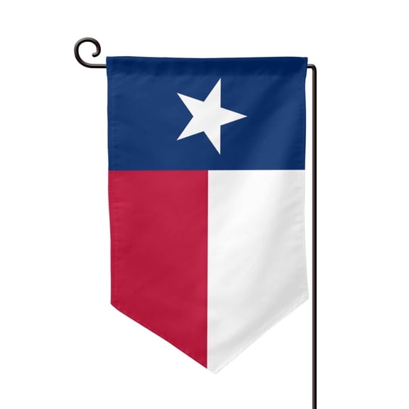 Us Flag Texas Double Sided Garden Flag for Indoor Outdoor Decorations 12.5 * 18 Inches Sharp Corner