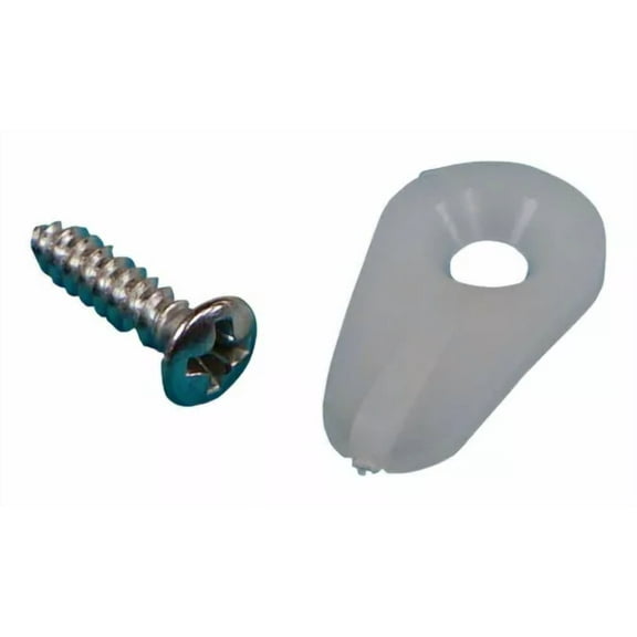 Us Hardware 7/8 X 1/2 In. Nylon Window Screen Clip