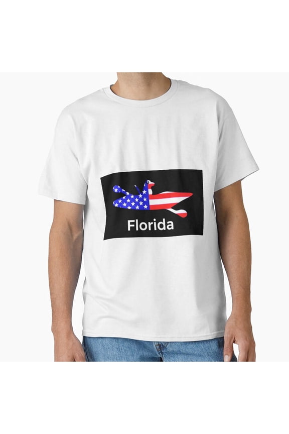 Us Kayak Dog Florida Sunshine State T-Shirt