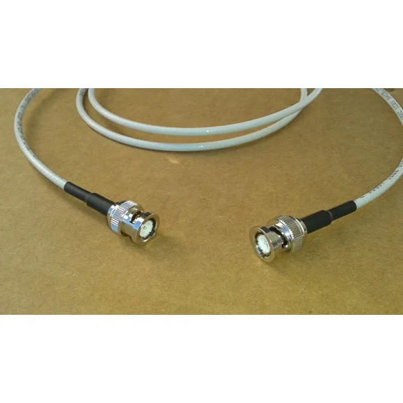 Us Made Belden Rg-58 Plenum Bnc Male To Bnc Male 50 Ohm Coax Cable 3 Ft