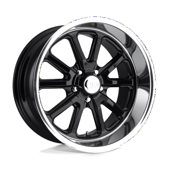 Us Mag 1Pc U121 Rambler 17X7 5X114.3 1Et 72.6Cb Gloss Black Wheel