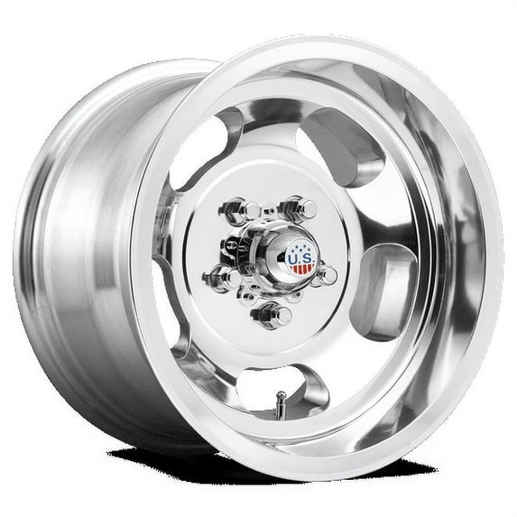 Us Mag U101 Indy 15X9 5X139.7 -12Et 72.56Cb High Luster Polished Wheel