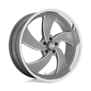 Us Mag U133 Desperado 22X8.5 5X127 1Et 78.1Cb Anthracite Milled Diamond Cut Milled Wheel
