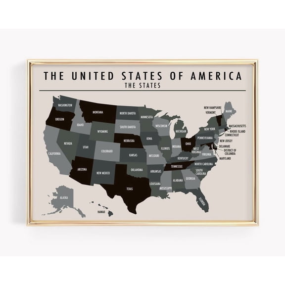 Us Map United States Map Usa Map For Homeschools Homeschool