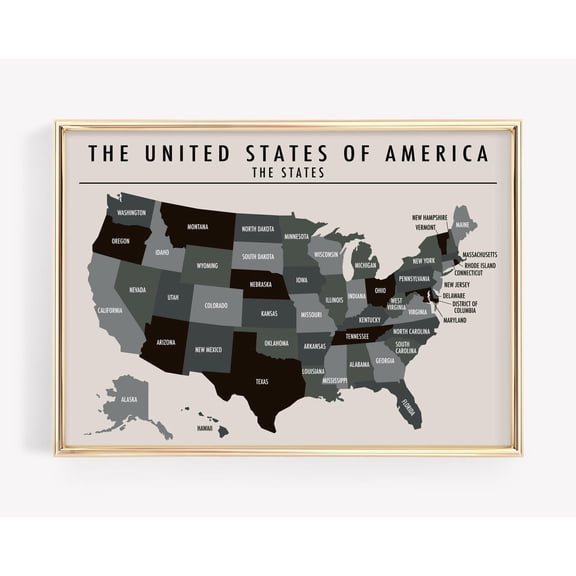 Us Map United States Map Usa Map For Homeschools Homeschool