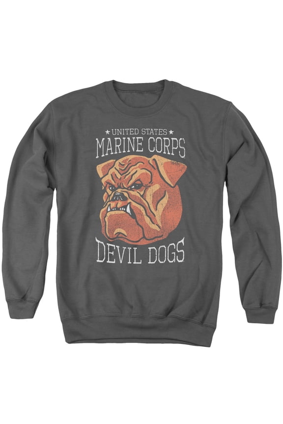 Us Marine Corps - Devil Dogs - Crewneck Sweatshirt - Medium