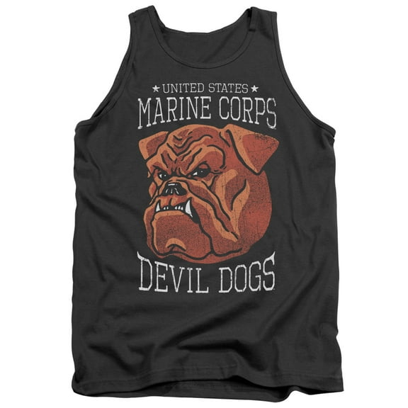 Us Marine Corps - Devil Dogs - Tank Top - Large