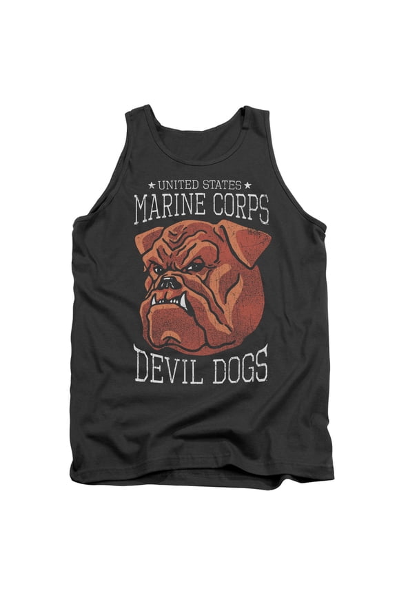 Us Marine Corps - Devil Dogs - Tank Top - Large
