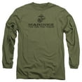 thumbnail image 1 of Us Marine Corps - Distressed Logo - Long Sleeve Shirt - XXX-Large, 1 of 2