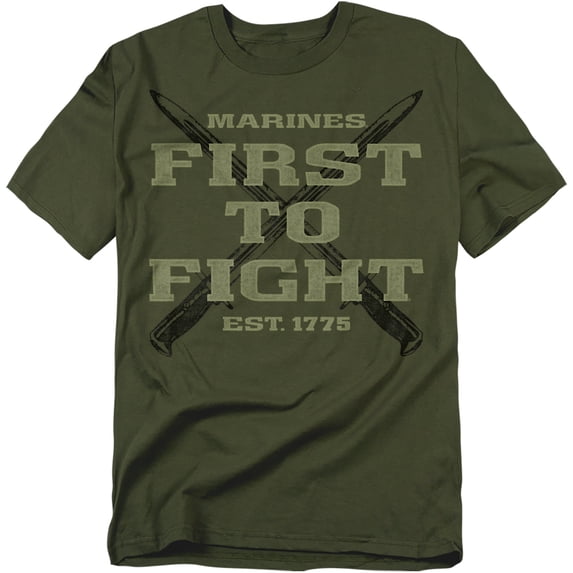Us Marine Corps T-Shirt First Unisex Graphic Tee For Men & Women