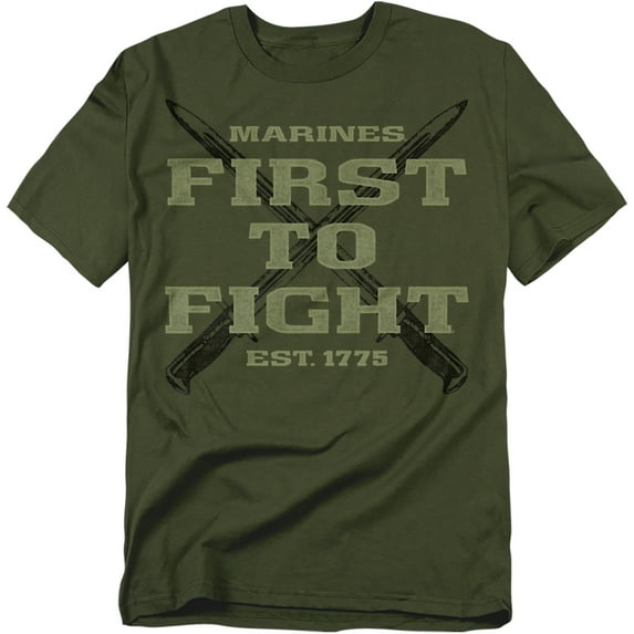Us Marine Corps T-Shirt First Unisex Graphic Tee For Men & Women