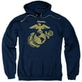thumbnail image 1 of Us Marine Corps - Gold Emblem - Pull-Over Hoodie - Small, 1 of 2